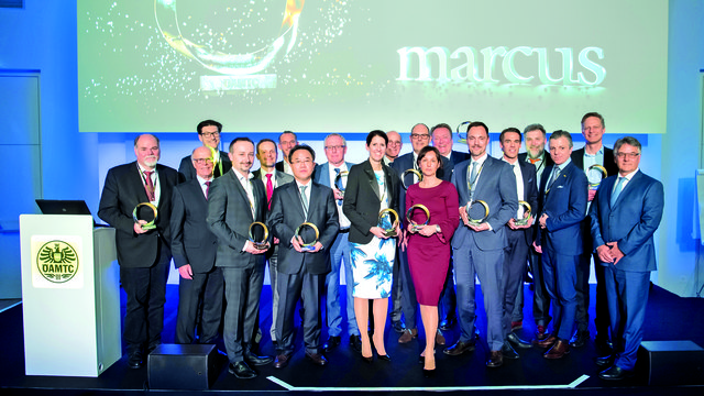 Die strahlenden Gewinner des Marcus 2018. | Foto: ÖAMTC/APA-Fotoservice/Hörmandinger