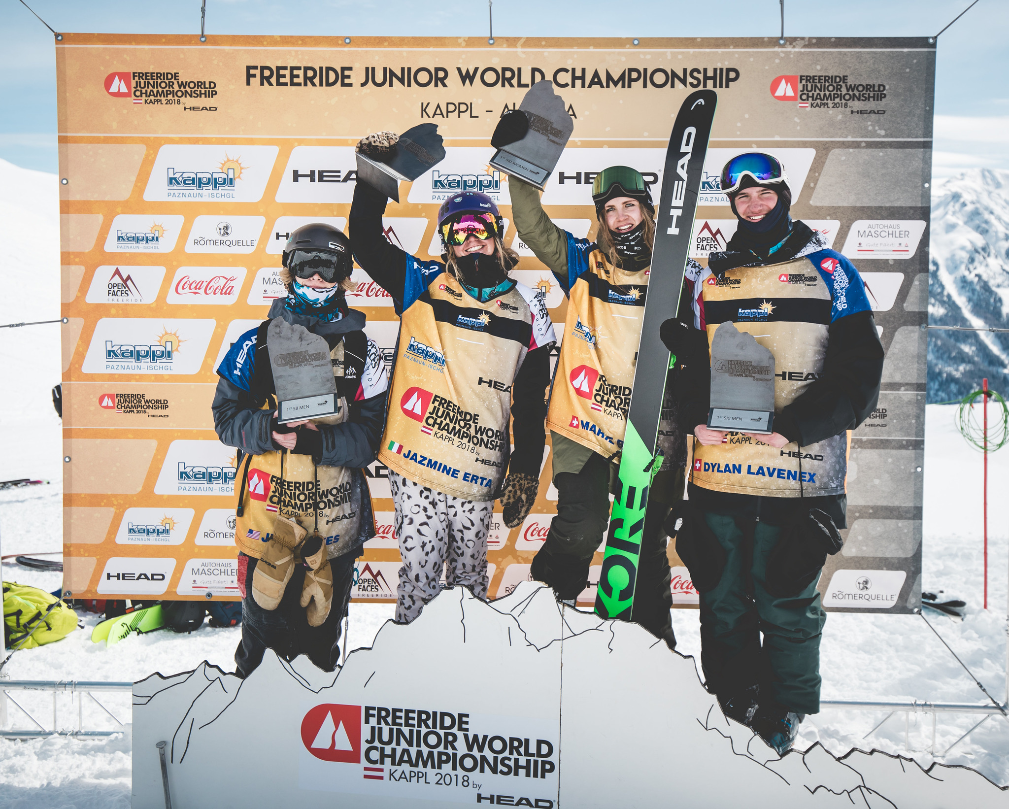 Freeride Junior World Championships by Head Kappl als Bühne für die