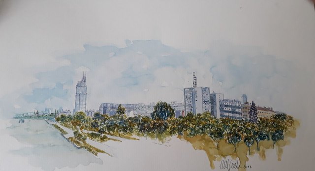 Aquarell von Helmut Sailer | Foto: Helmut Sailer