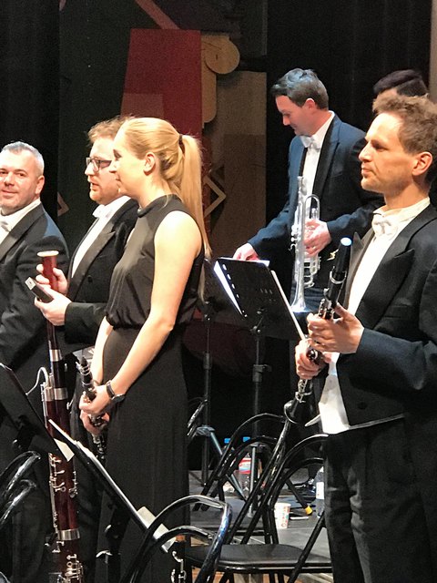 Simon Reitmaier (rechts) beim Konzert