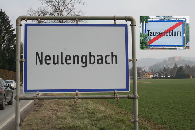 1972 wurde Tausendblum eingemeindet. Der Name blieb bis 2018.