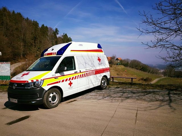 Nach der Ortsstelle Eibiswald ist nun auch auf der Dienststelle Deutschlanbsberg ein Rettungswagen im neuen Design stationiert.