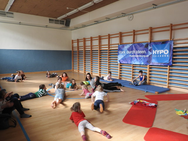 Yogastellung "Die Kobra"