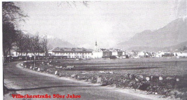 In den 1950er Jahren stand hier noch nicht viel