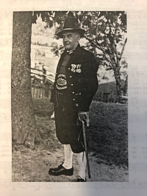 Anton Solinger, Chronist und Schützenhauptmann. | Foto: Entnommen der "Solinger Chronik".