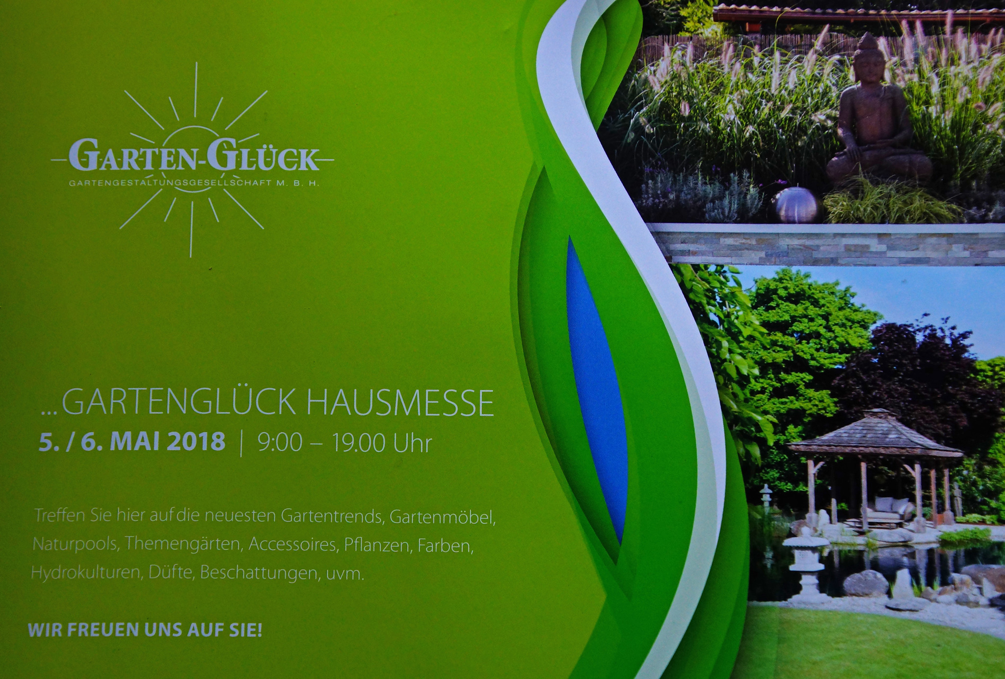 GARTENGLÜCK Hausmesse Enns