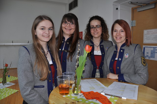 Lisa, Patricia, Nina und Nicole
