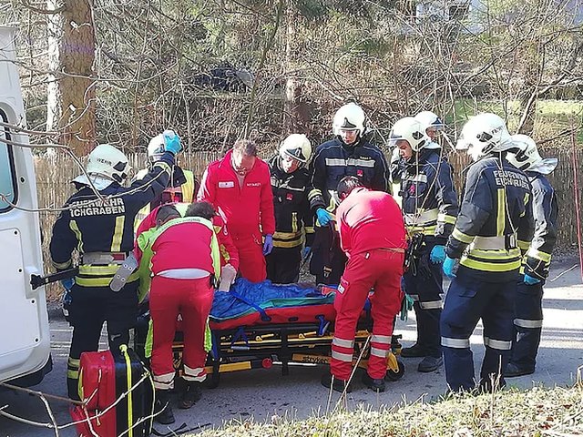 Die Einsatzkräfte waren schnell vor Ort. | Foto: FF Eichgraben