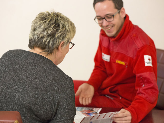 Mitgliederwerbung des Roten Kreuzes Bruck-Mürzzuschlag: Neue unterstützende Mitglieder sollen gewonnen werden.