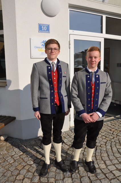 Bernhard Würfel und Julian Spiegl