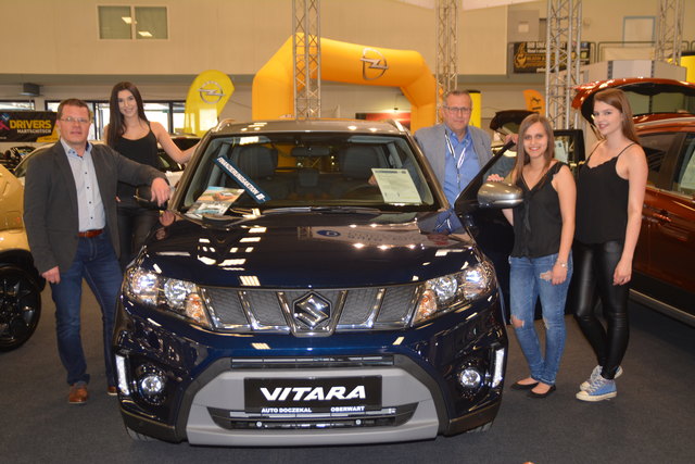 27 Automarken wie Suzuki, Opel, Skoda oder Mercedes sind auf der Messe vertreten.