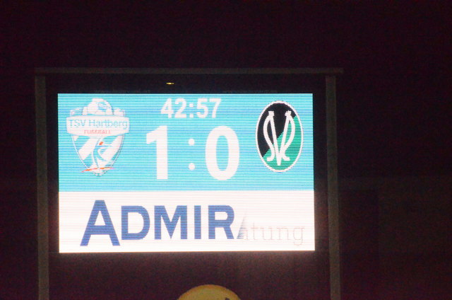 Bei diesem Endstand schaut man besonders gern auf  die neue Videowall. | Foto: KK