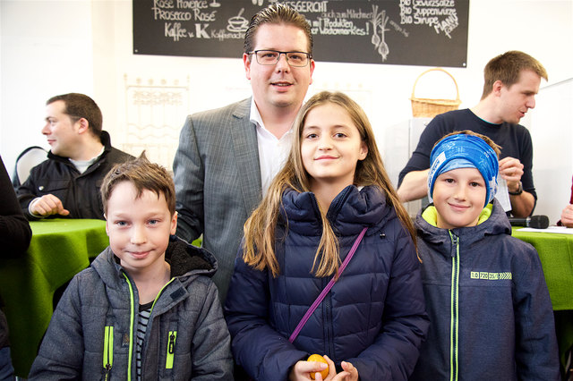 Die Gewinner: Angelo Tolazzi, Valentina Skrube und Josef Anichhofer jun. | Foto: karin Wernig, Stadt Villach