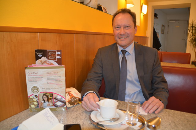 ÖVP-Nationalrat Alois Rosenberger im Gespräch.