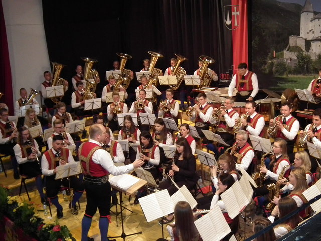 Die Bürgermusik Mauterndorf. | Foto: Florian Ernst