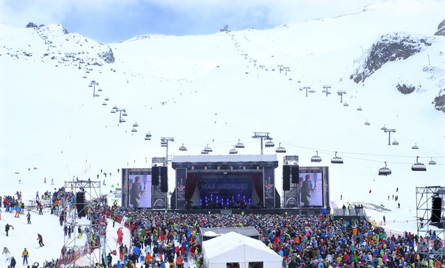 Max Giesinger begeisterte am Ostersonntag rund 19.000 Wintersportler | Foto: TVB Paznaun-Ischgl