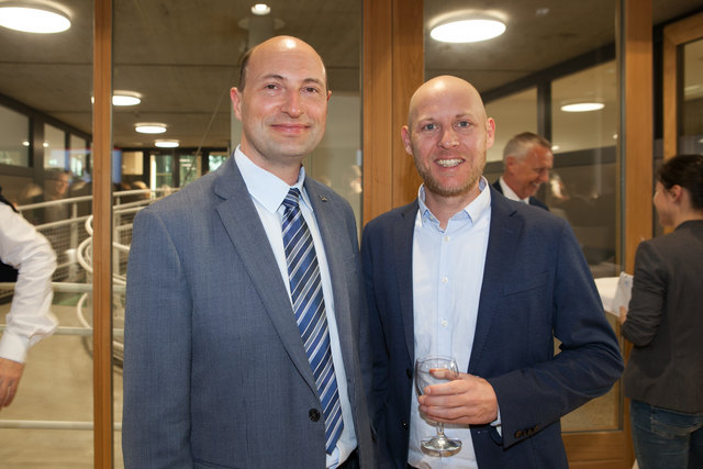 Alexander Egyed und Alexander Freischlager (JKU).
