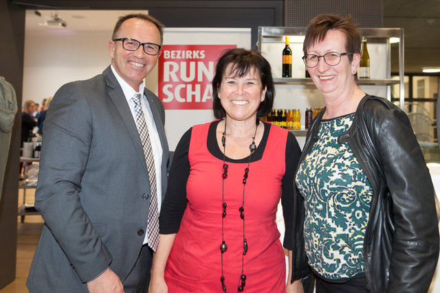 Günter Pröller, Birgit Gerstorfer und Ulrike Schwarz (v. l.)