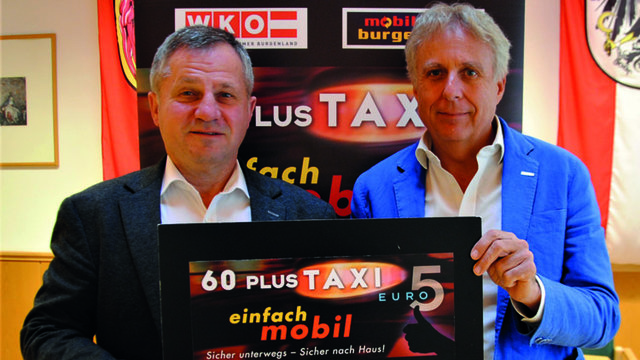Bürgermeister Anton Wiednehofer mit Patrick Poten