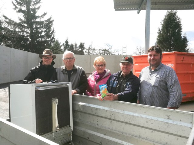 Einweihung des neuen Wertstoffsammelzentrums Petronell-Carnuntum.