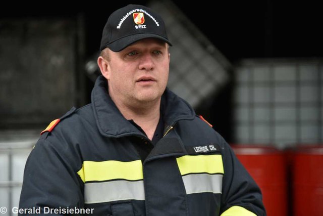 Abschnittsbrandinspektor Christian Lechner