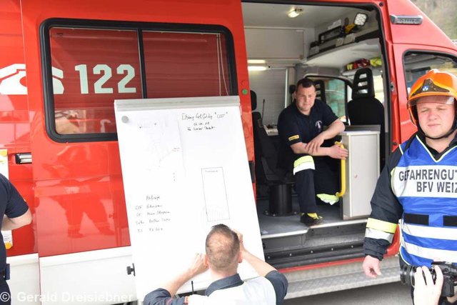 Das Einsatzleitfahrzeug (ELF) der FF Gleisdorf