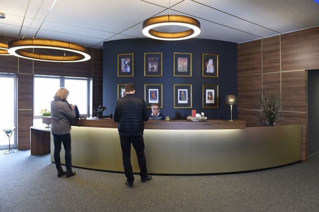 Neuer Foyer-Bereich nach den Umbauarbeiten im Kunsthotel Fuchspalast. Insgesamt wurden 200.000 Euro investiert | Foto: Fritzpress