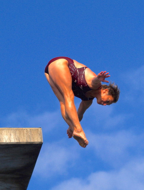 15 Mal sprang Grete Kugler bei Staatsmeisterschaften zu Gold. Seit 2017 ist sie in der International Masters Swimming Hall of Fame. | Foto: Kugler