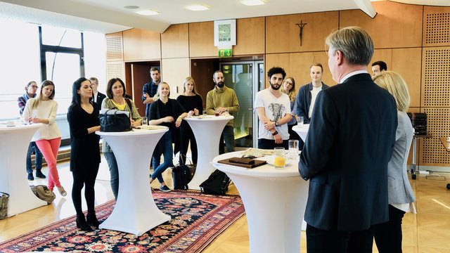 Freudige Erwartung: Sowohl die teilnehmenden Start-Ups als auch die WOCHE-Graz-Redaktion waren motiviert. | Foto: WOCHE (5)