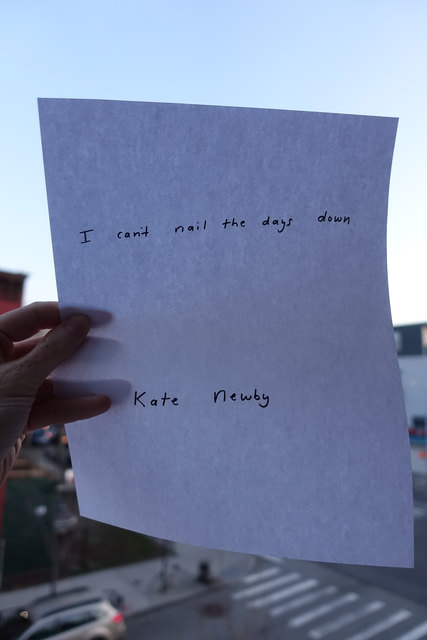 Kate Newby, I can’t nail the days down, Kunsthalle Wien 2018, Courtesy die Künstlerin