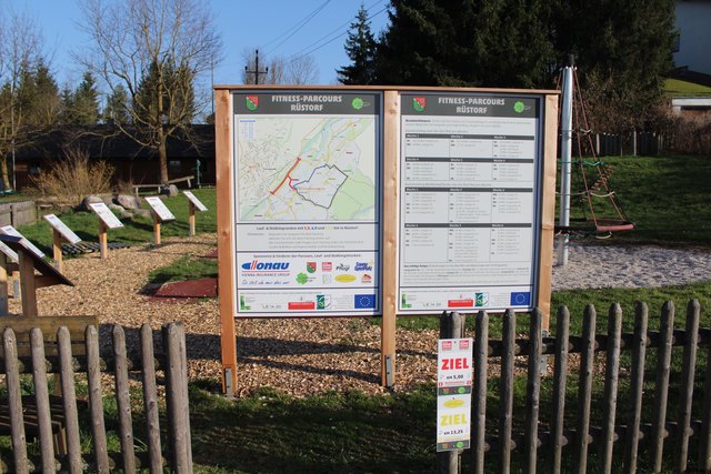 Fitnessparcours in Rüstorf | Foto: Jungwirth