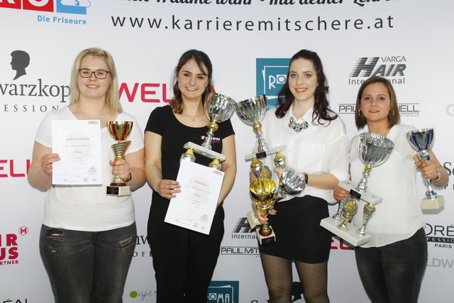 Samantha Scheibner aus Sankt Andrä-Wördern wurde dritte in der Gesamtwertung 3. Lehrjahr. | Foto: WKNÖ