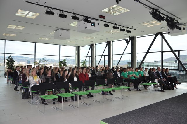 Festsaal des WIFI Linz, wo die Preisverleihung stattgefunden hat | Foto: Mersa Telbiz