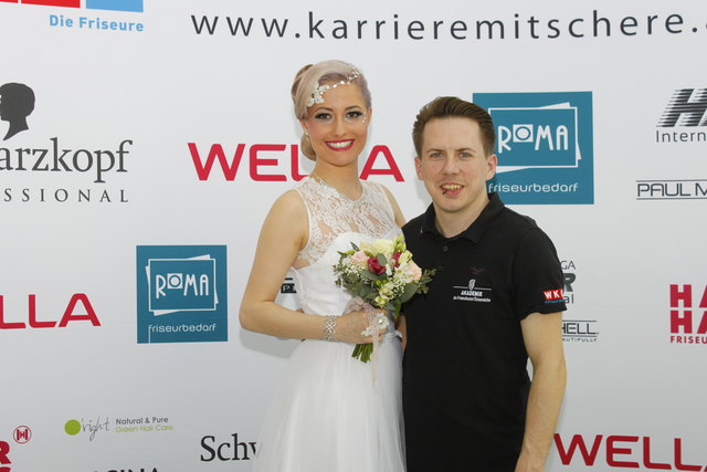 Brautfrisur: Romeo Kloner wird Dritter. | Foto: WKNÖ