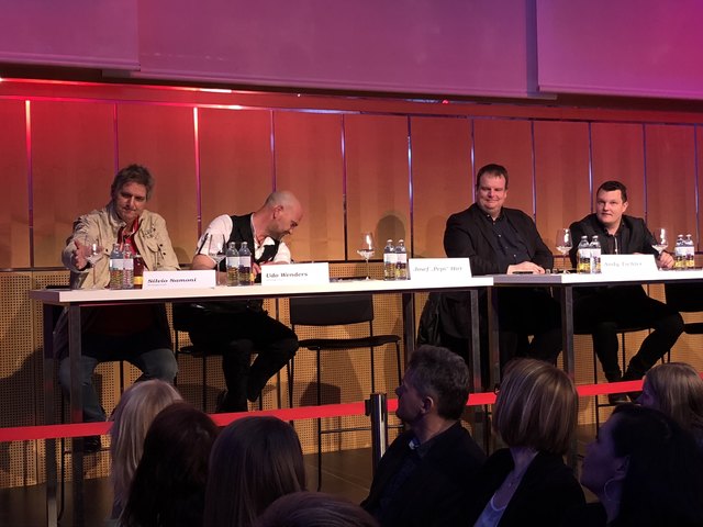 Die Jury, vorne links Silvio Samoni, daneben Udo Wenders