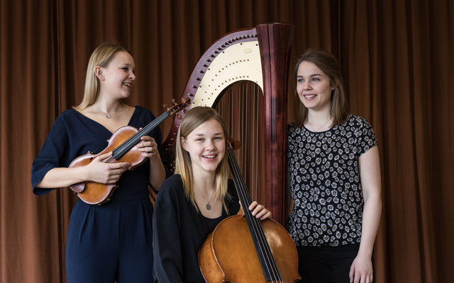 Annette, Valerie und Martha Fritz (v.l.n.r) werden zusammen mit einem Kammerorchester zu hören sein. | Foto: privat