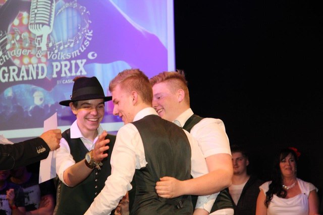 Freute sich: Das Gleinalm Trio