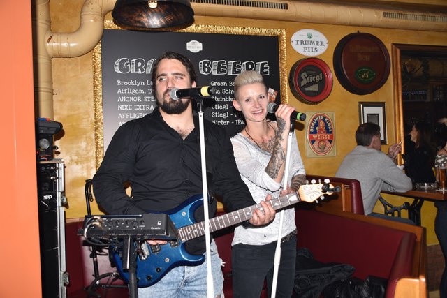 Remo live: Remo Zauchner und Birgit Rutar im Bierbaron