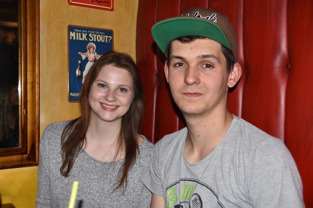 Auch dabei: Eva und Benedikt