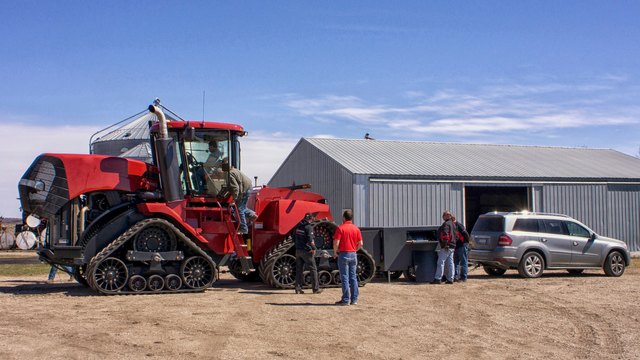 US-Maschinen großer Farmer werden mit Know-How aus Wartberg optimiert. | Foto: Steinbauer