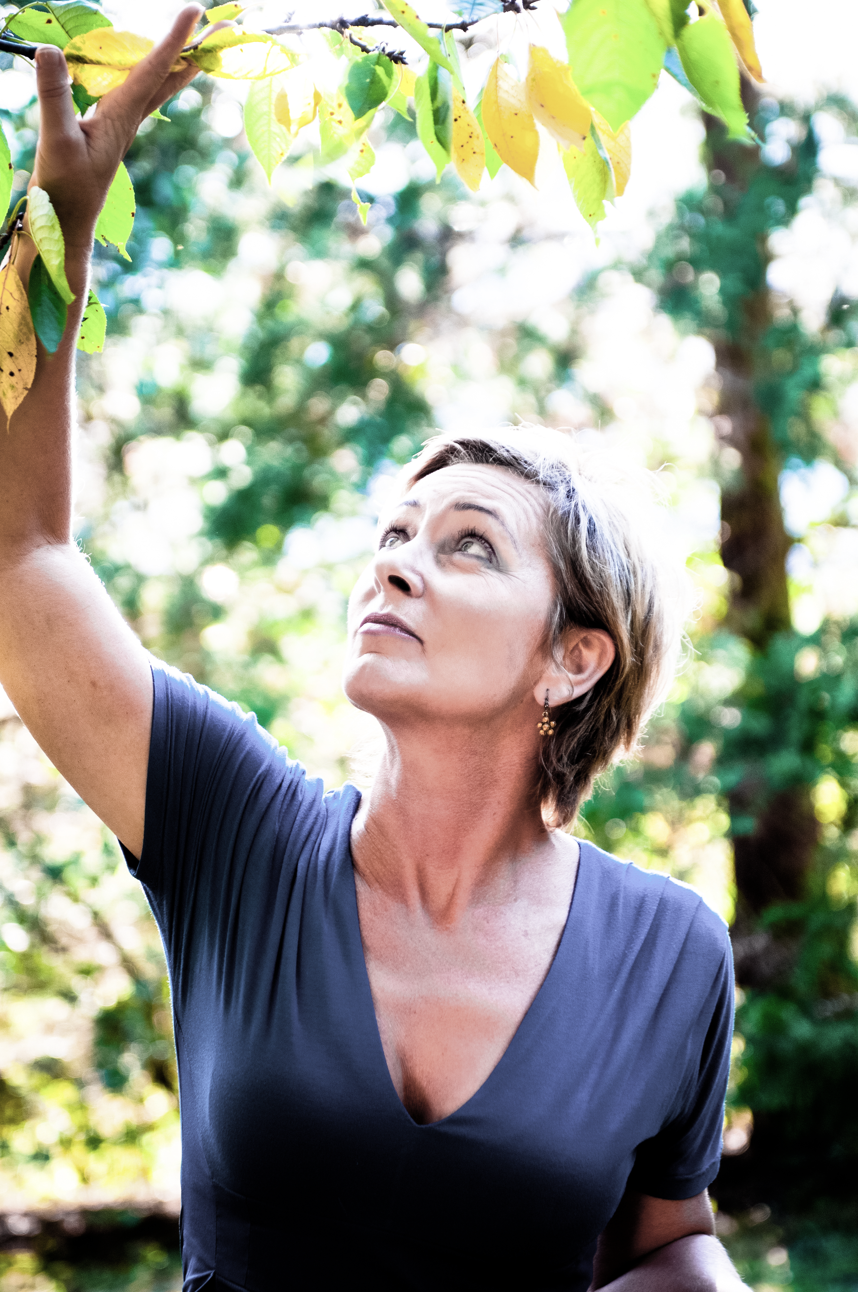 Eins mit der Natur: Heidi Drucker verarbeitet vieles aus Wald und Wiese.