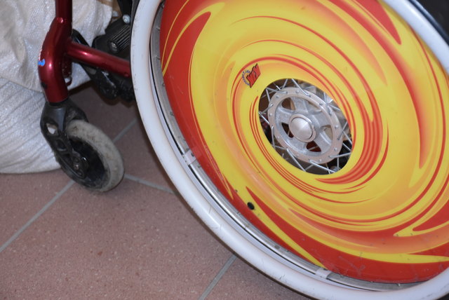 Ein "herkömmlicher Rollstuhl"