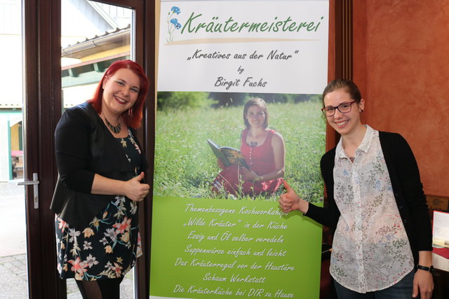 Birgit Fuchs gab im Gasthaus Thöny ihr Wissen über Kräuter weiter. | Foto: Lederer