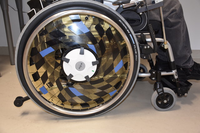 Ein "herkömmlicher" Rollstuhl