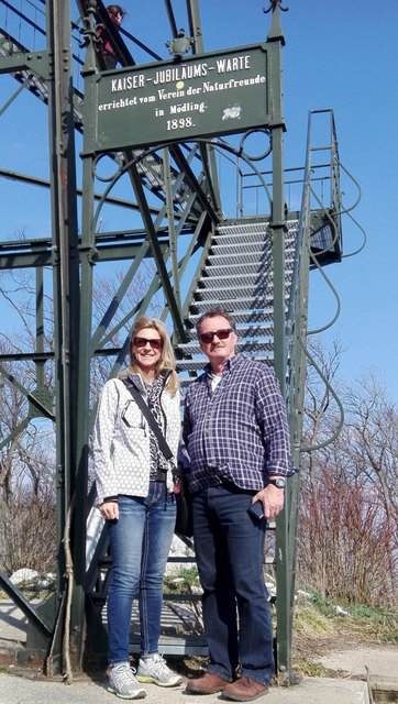 Obmann Karl Burg und Sylvia Polt
