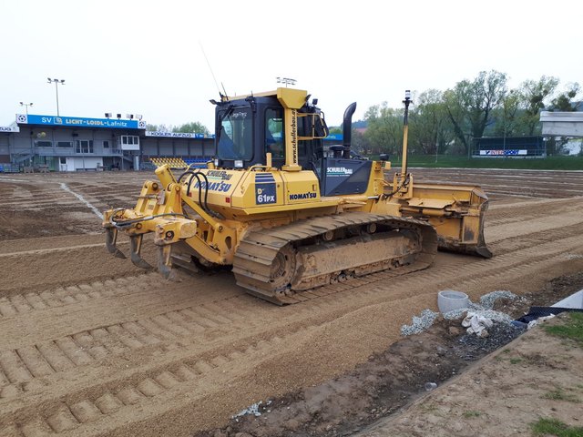 Bis Ende Juni wird die Fußballarena Lafnitz vollkommen neu adaptiert. | Foto: KK
