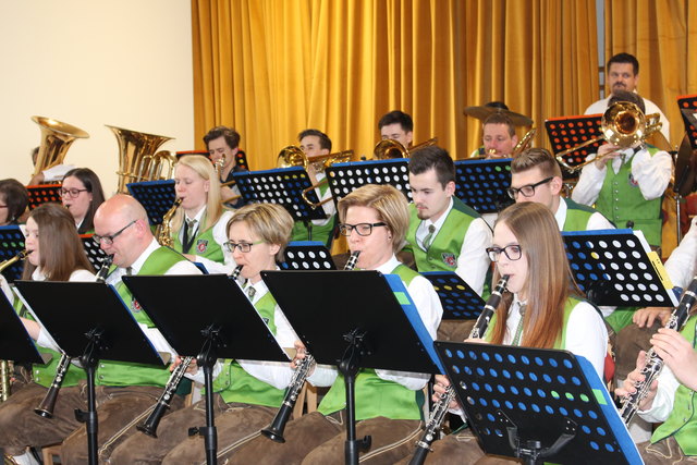 Bestens vorbereitet gab die Weinlandkapelle Klöch ein musikalisches Feuerwerk zum Besten. | Foto: Weinlandkapelle Klöch