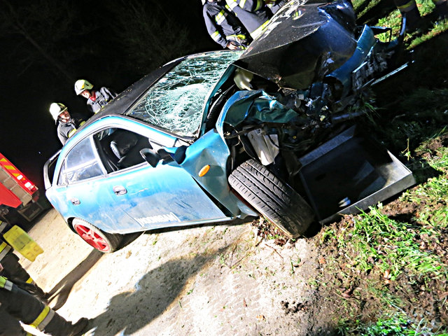 Ein Grafensteiner beging nach einem "Ausritt" in den Straßengraben Fahrerflucht | Foto: Christoph Duller/FF Pischeldorf