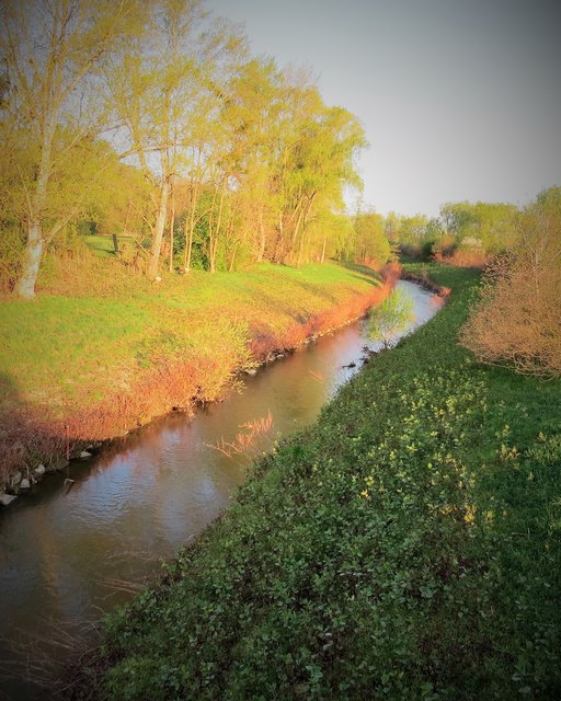 beim Spaziergang entlang der Rabnitz