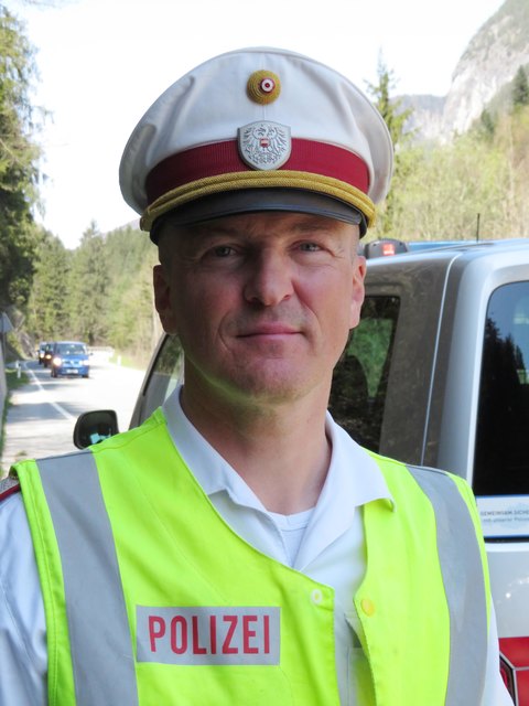 Hans Egger von der Polizeiinspektion Söll. | Foto: ZOOM.Tirol